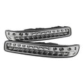 SPYDER Xtune GMC Sierra 99-06 Full LED Bumper Lights Chrome CBL-JH-GS99-LED-C 9027154