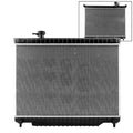 SPYDER xTune 02-09 Chevrolet Trailblazer / GMC Envoy XL 3.99L Radiator (CDR-K8CTR02399) 9945076