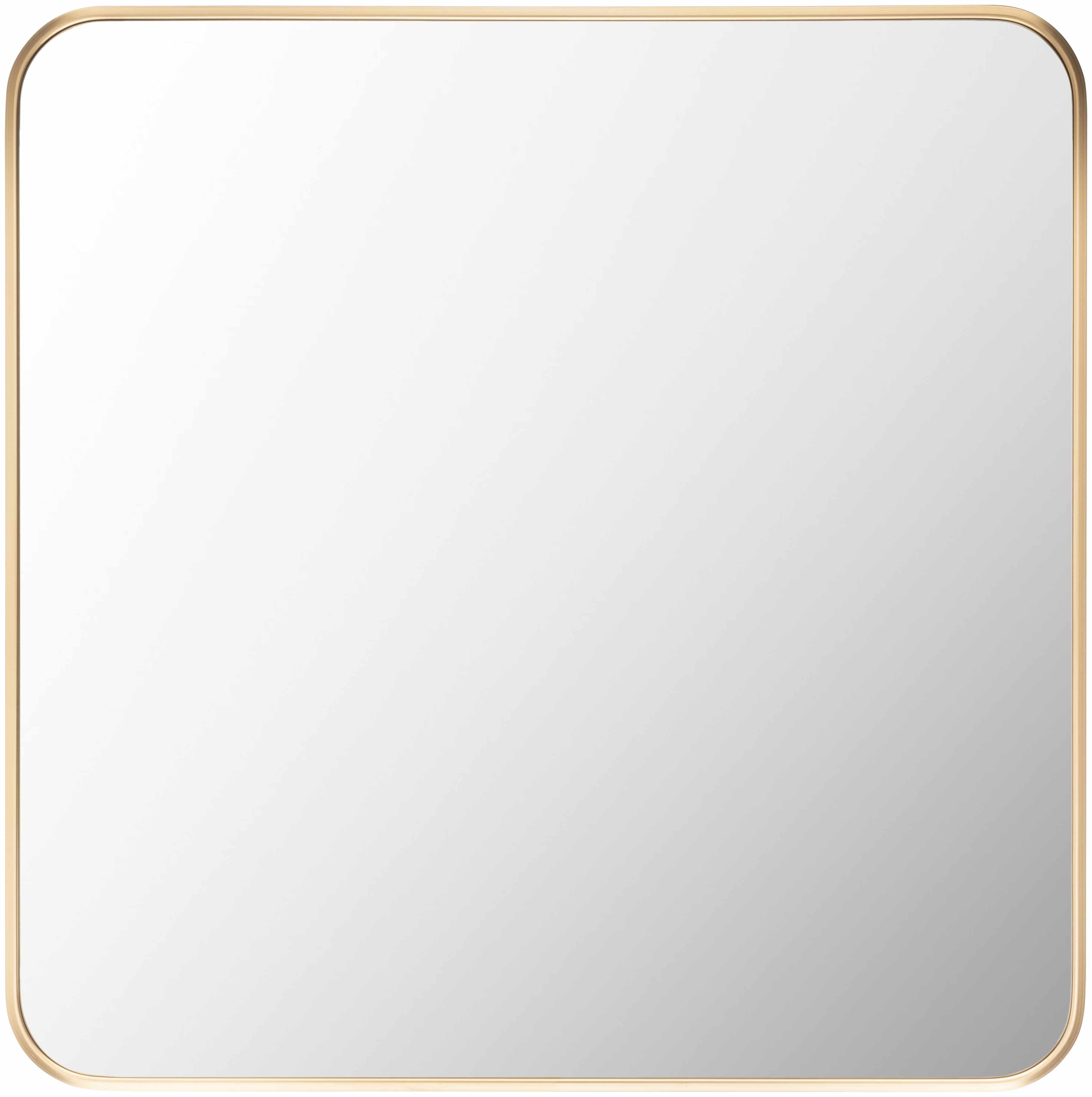 Ockenfels Modern Arched Gold Wall Mirror