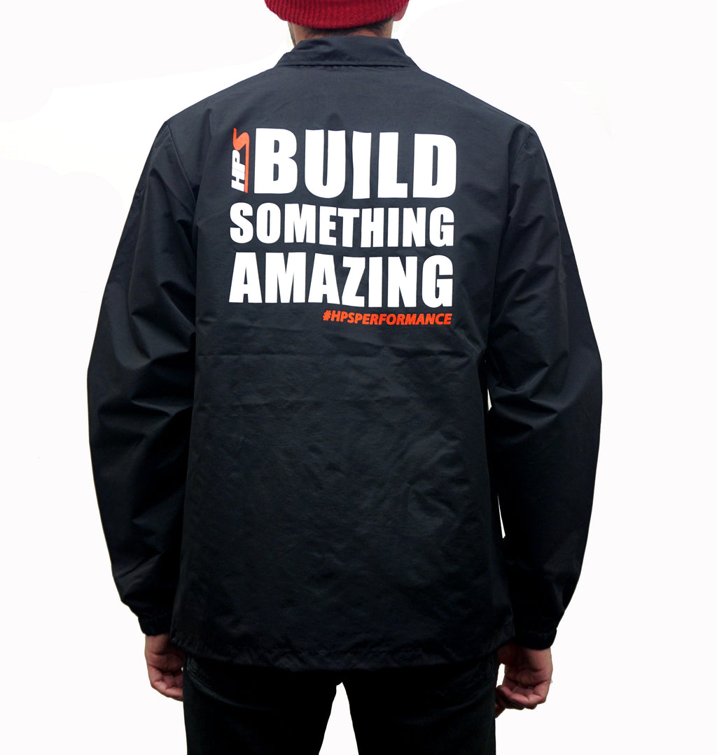 HPS Button Jacket - Black