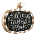 Fall Leaves and Pumpkins Please by Artisan Imperfect Dust