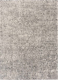 Keita Cream & Black Grid Plush Rug