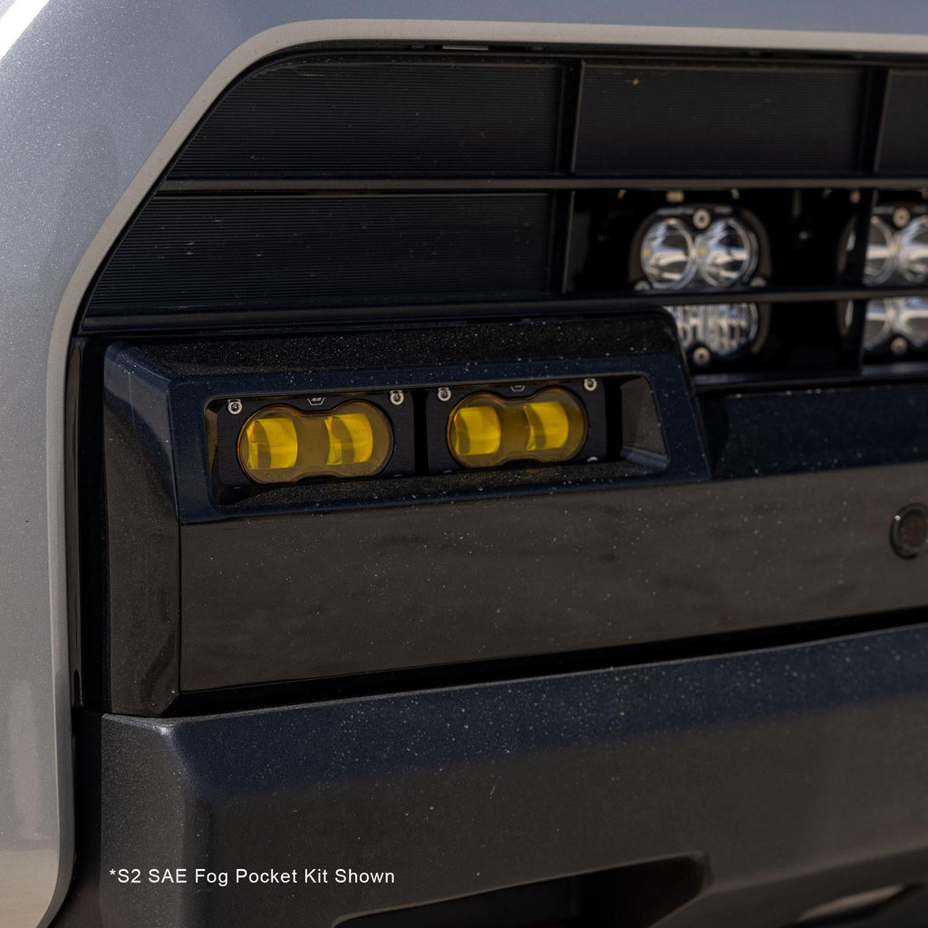 Baja Designs 2025 Toyota 4Runner S2 Sport Fog Pocket Light Kit - Amber 44-8281