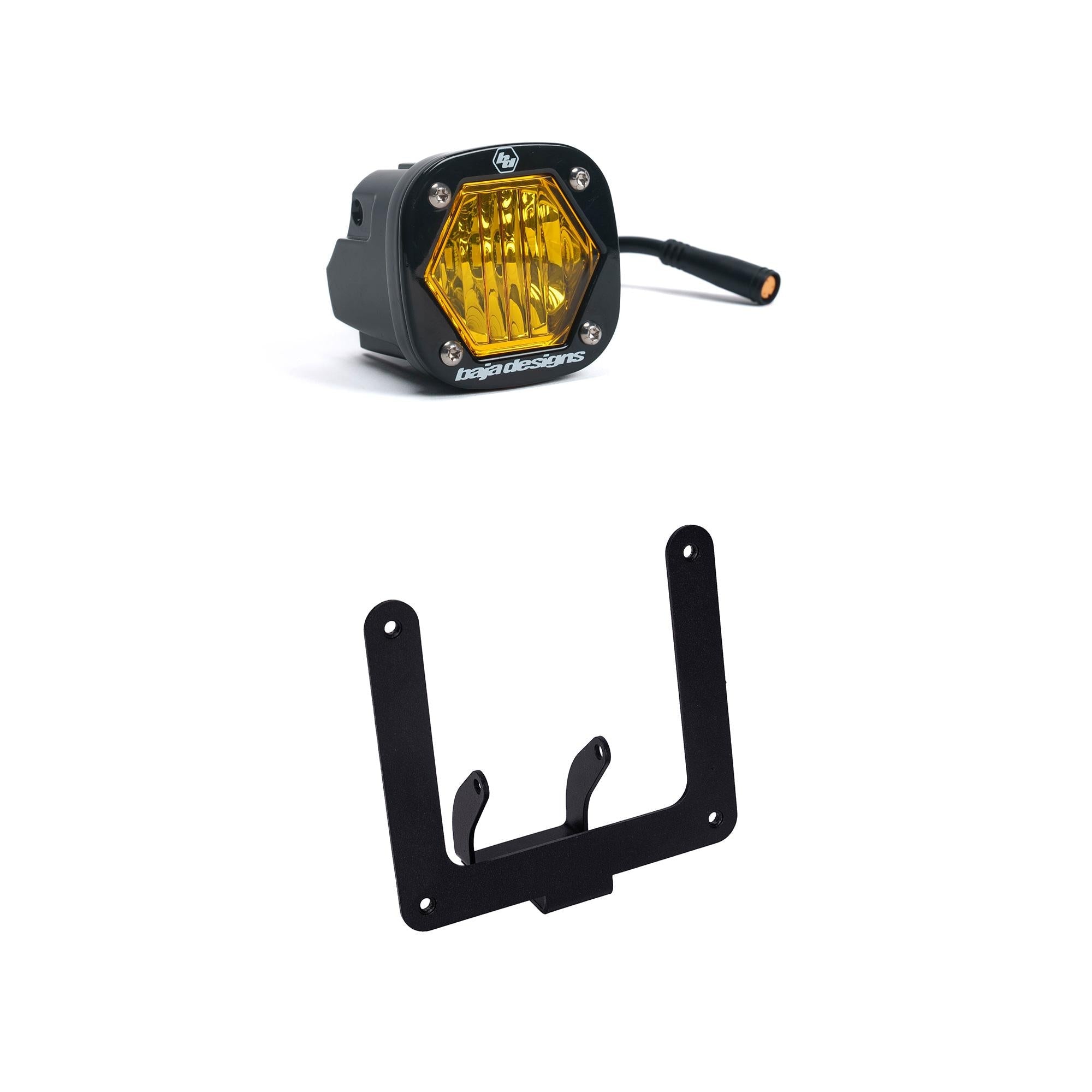 Baja Designs Super73 S1 Headlight Kit - Baja Amber 448151