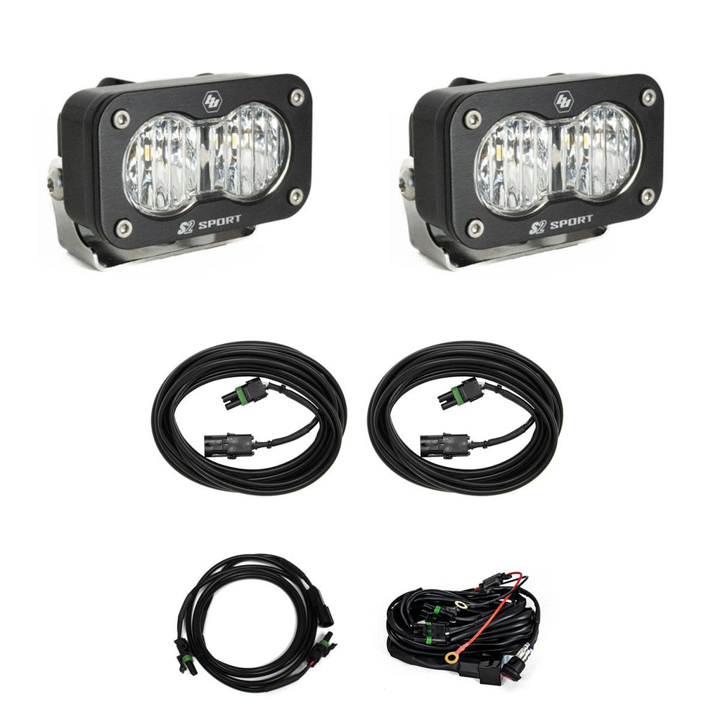 Baja Designs 23-24 Ford F250/F350 Super Duty S2 Sport Dual Reverse Light Kit w/ Toggle 448209