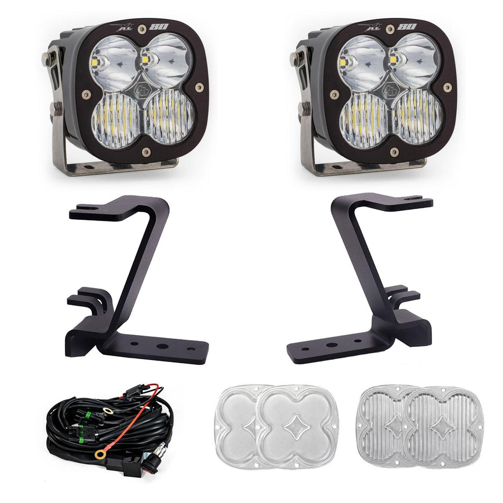 Baja Designs 2023+ Ford F-250/350 Super Duty XL80 A-Pillar Light Kit 448212
