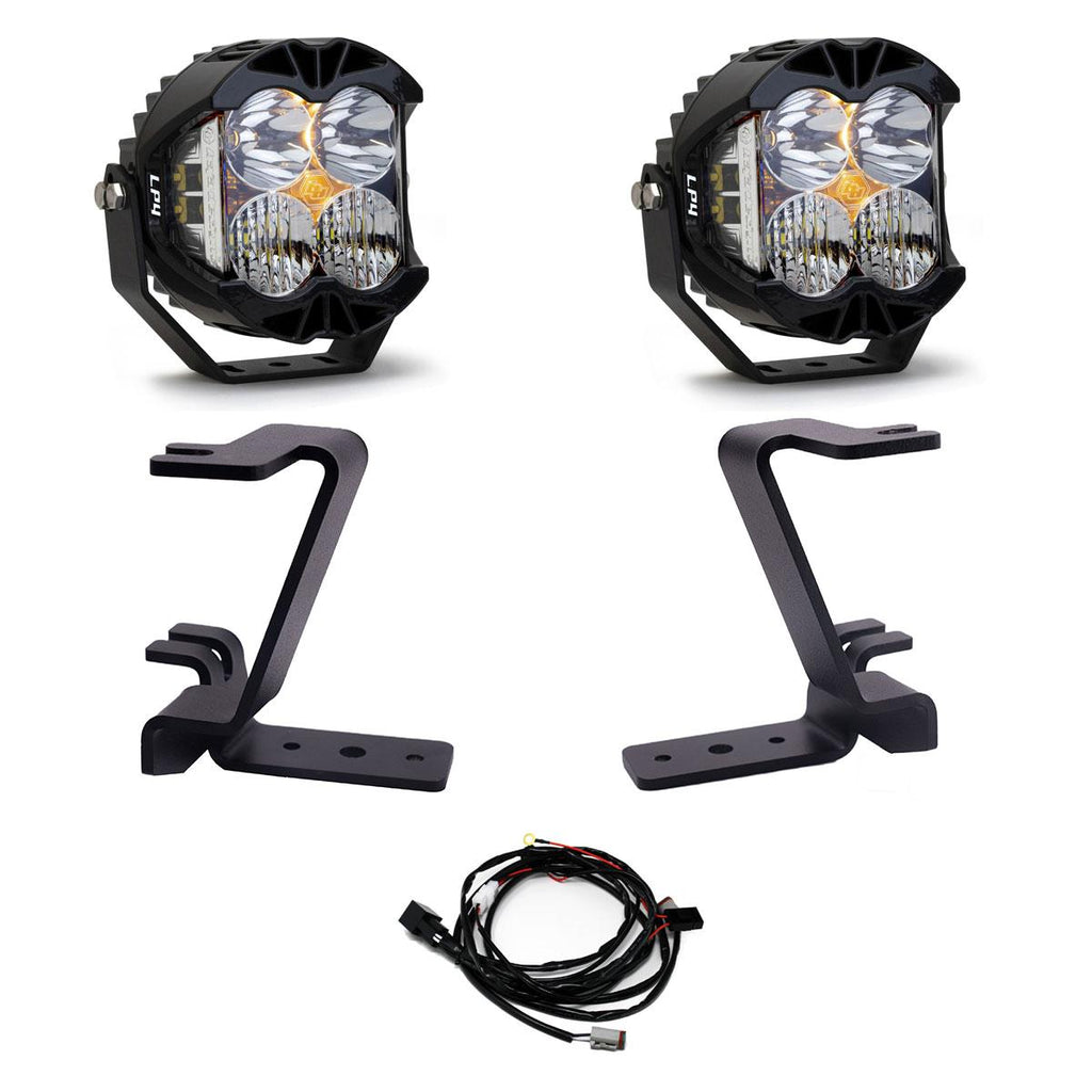 Baja Designs 2023+ Ford F-250/350 Super Duty LP4 A-Pillar Light Kit 448213