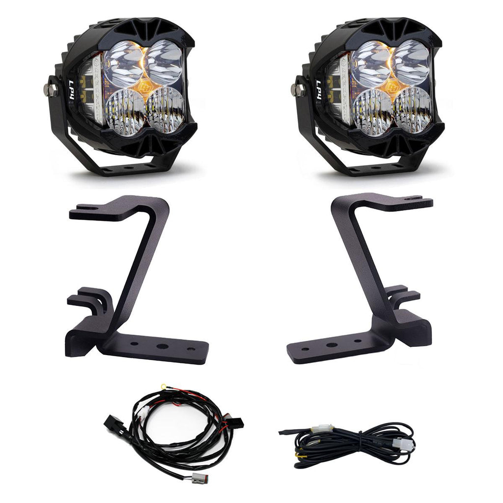 Baja Designs 23-24 Ford F250/F350 Super Duty LP4 A-Pillar Light Kit 448213UP