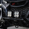 Baja Designs 2024+ Can-Am Maverick R XL Pro Push Bar Bumper Kit - Clear 448219