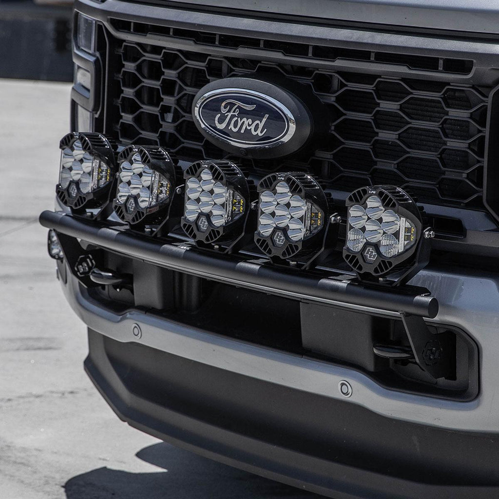 Baja Designs 23+ Ford Super Duty LP6 Bull Bar Light Kit w/ Upfitter 448233UP