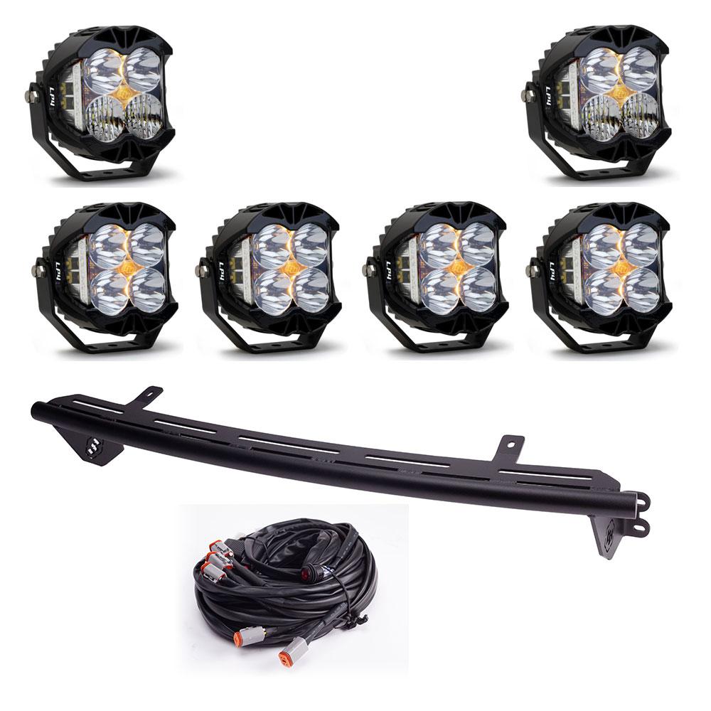 Baja Designs 23+ Ford Super Duty LP4 Bull Bar Light Kit 448234