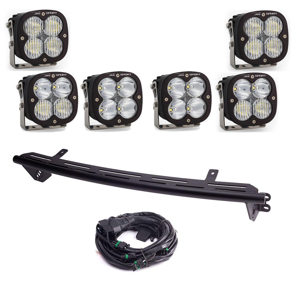 Baja Designs 23+ Ford Super Duty XL Sport Bull Bar Light Kit w/ Upfitter 448235UP