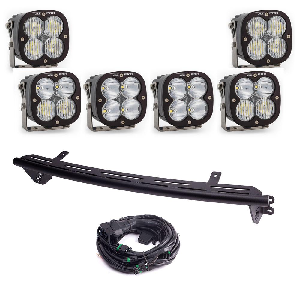 Baja Designs 23+ Ford Super Duty XL Pro Bull Bar Light Kit w/ Upfitter 448236UP