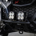 Baja Designs 2024+ Can-Am Maverick R XL80 Push Bar Bumper Kit - Clear 448249