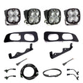 Baja Designs 2023+ Ford F-250/350 Squadron Racer/Pro Unlimited Dual Fog Pocket Light Kit w/ Upfitter 448255UP