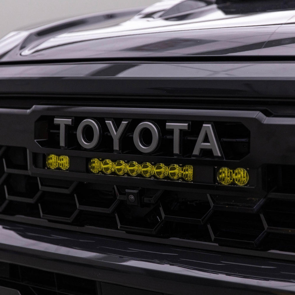Baja Designs 2024+ Toyota Tacoma S8 10in Light Bar / S2 Pro TRD Pro Grille Conversion Light Kit 448263