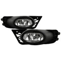 Spyder Honda Civic 09-11 4Dr OEM Fog Lights W/Switch- Clear FL-CL-HC09-4D-C 5020697