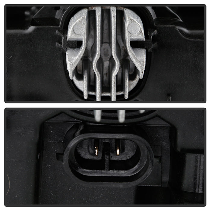 Spyder 19-20 Chevy Silverado 1500 OEM Style Full LED Fog Light w/Switch - Clear (Wont Fit RPO U12) 5086983