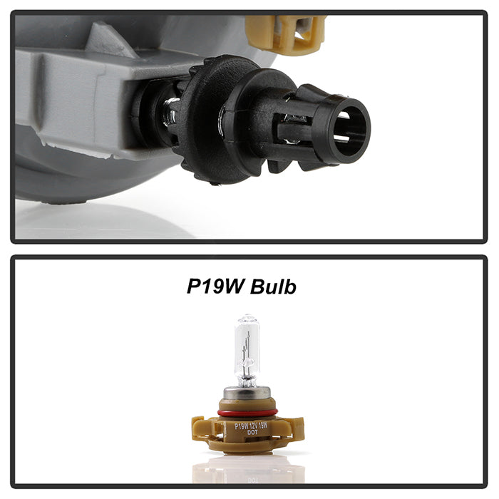 Spyder GMC Acaidia 07-12/Chevy Avalanche 07-13/Camaro 10-13Fog Lights wo/switch- Smoke FL-CTAH07-SM 5038364