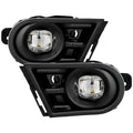 SPYDER 21-23 Chevy TrailBlazer OEM Style LED Fog Lights w/ Universal Switch - Clear (FL-CTB21-LED-C) 9054358