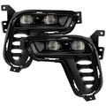 SPYDER Dodge Durango 21-24 OEM Style LED Fog Lights w/Switch (FL-DDU2021-LED-C) 9054020
