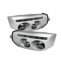 Spyder Toyota FJ Cruiser 07-14 Fog Lights W LED Daytime Running Lights w/swch- Clear FL-DRL-TFJ07-C 5070555