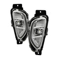 SPYDER 20-22 Ford Escape OEM Style LED Fog Lights w/Switch - Clear (FL-FESC20-LED-C) 9051074