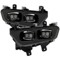 SPYDER 21-24 Ford F150 Raptor OEM Style LED Fog Lights w/ Switch 9054068