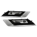 SPYDER 17-18 Ford Fusion OEM Full LED Fog Lights w/Switch - Clear (FL-FFUS17-LED-C) 9051142