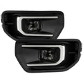 SPYDER 24-26 Ford Ranger OEM Full LED Fog Lights w/Switch - Clear (FL-FR24-LED-C) 9054082