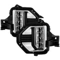 SPYDER 21-22 GMC Canyon OEM LED Fog Lights w/Switch - Clear (FL-GCAN21-LED-C) 9054143