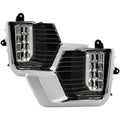 SPYDER 21-23 GMC Yukon (Excl AT4) OEM Full LED Fog Lights w/Switch - Clear (FL-GY21-LED-C) 9055508