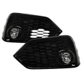 Spyder 16-17 Honda Civic Hatchback (Hatch Only) OEM LED Fog Light w/Switch - Clear (FL-HC2017-LED-C) 9043338