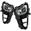 Spyder Kia Picanto 2018-2020 OEM Fog Lights W/Universal Switch - 9006(Included) - Clear 5087058