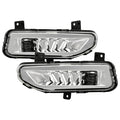SPYDER 22-24 Nissan Frontier Full LED OEM Fog Lights w/Switch (FL-NF22-LED-C) 9052231