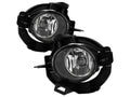 Spyder Nissan Rogue 2008-2013 OEM Fog Lights W/Cover and Switch - Clear