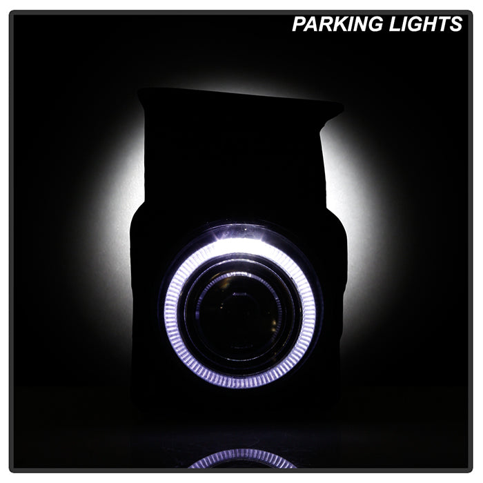 Spyder GMC Sierra 1500 03-06/Sierra 1500HD 03-06 Halo Projector Fog Lights w/swch Clear FL-P-GS03-HL 5021434