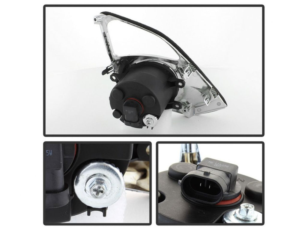 Spyder Toyota Avalon 13-15 Fog Lights w/Switch - Clear