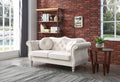 Elegant Flared Arm Loveseat
