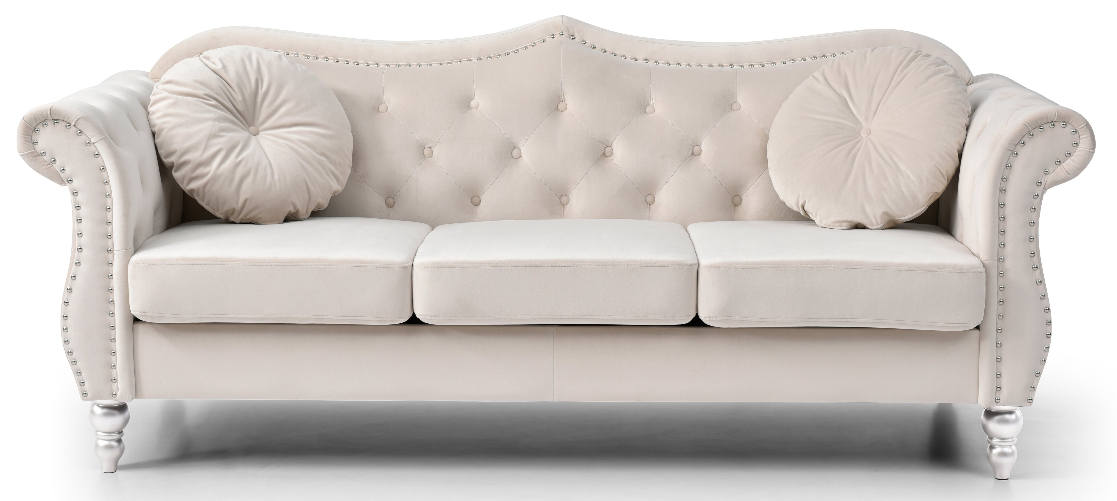Glory Furniture Hollywood G0667A-S Velvet Sofa