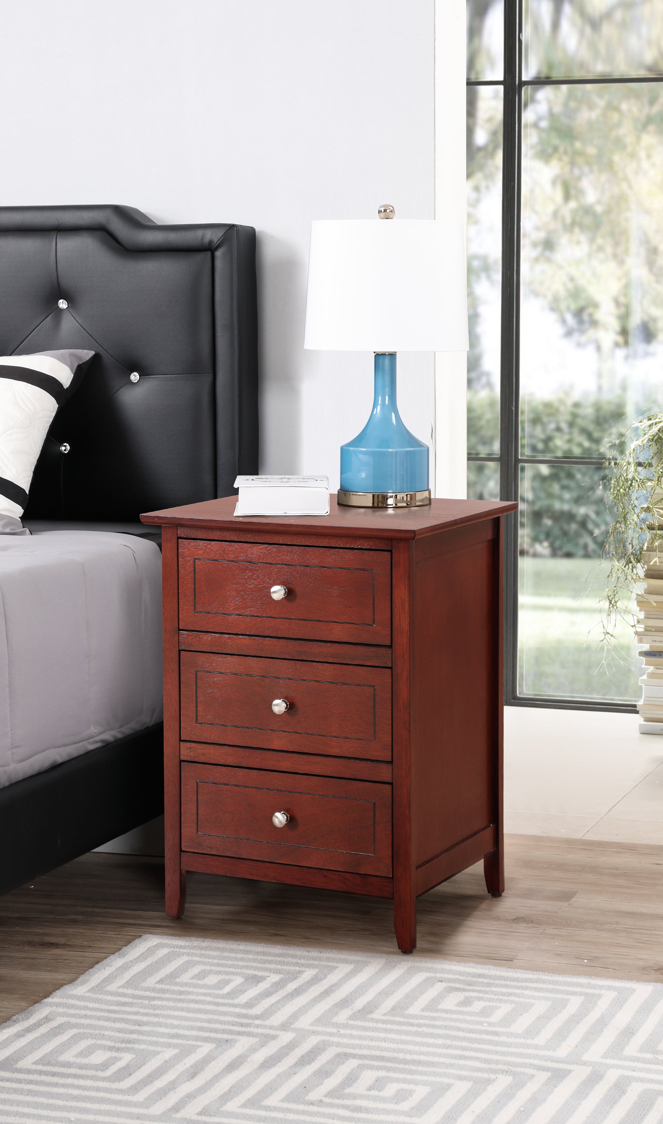 Transitional Cherry Nightstand