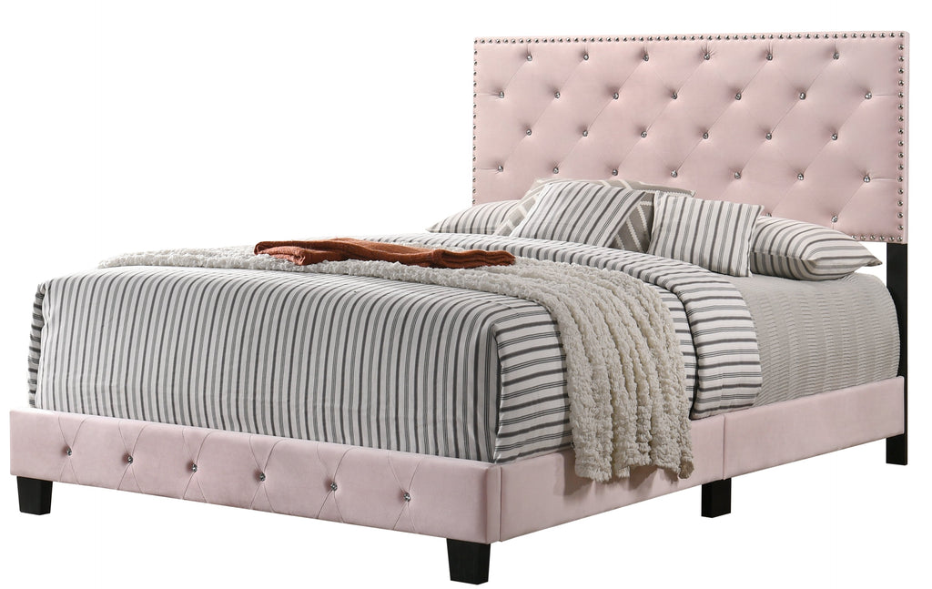 Charming Transitional Bed Frame
