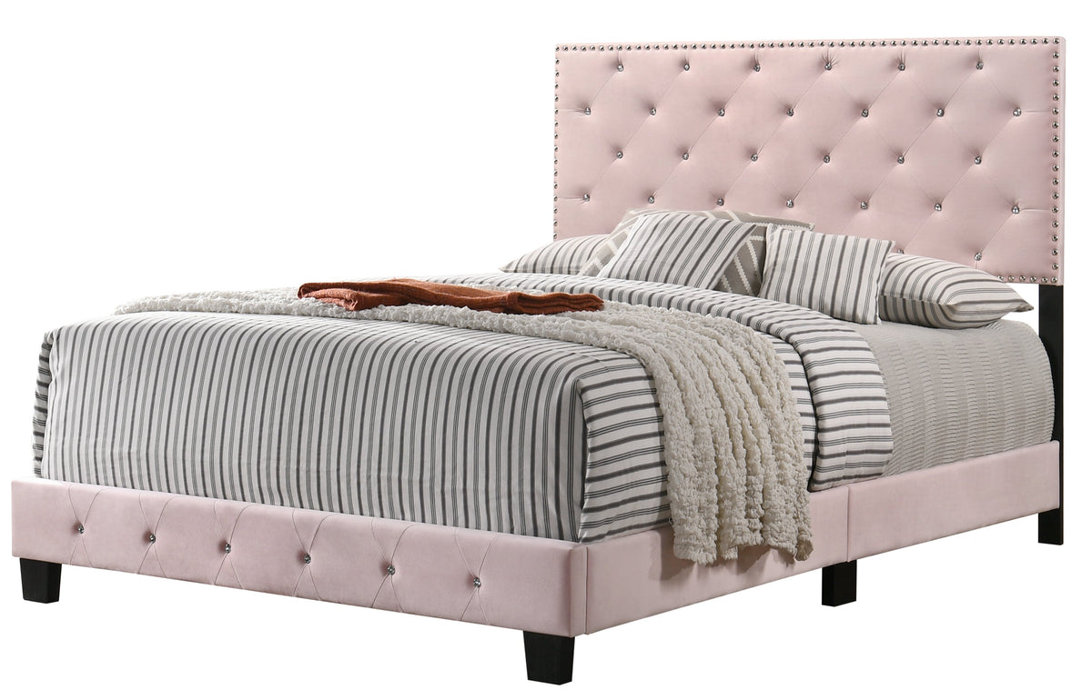 Charming Transitional Bed Frame
