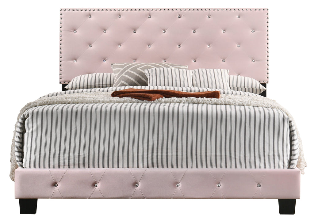 Charming Transitional Bed Frame