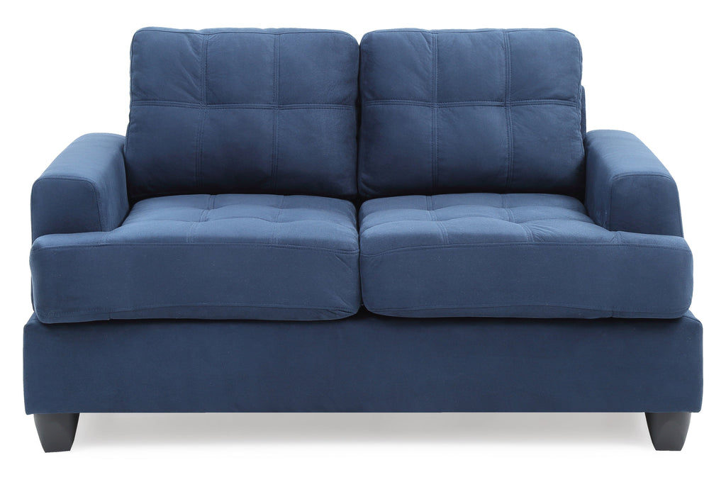 Chic Transitional Loveseat