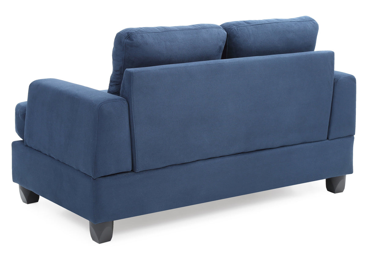 Chic Transitional Loveseat