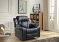 Elegant Padded Arm Recliner