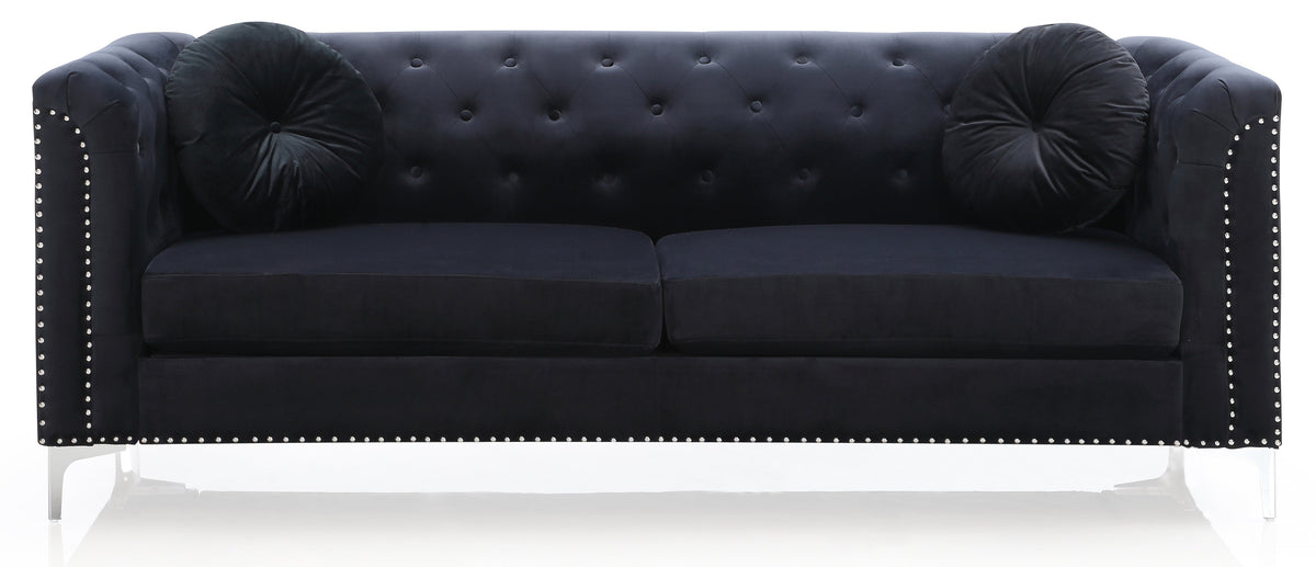 Pompano G893A-S Velvet Sofa