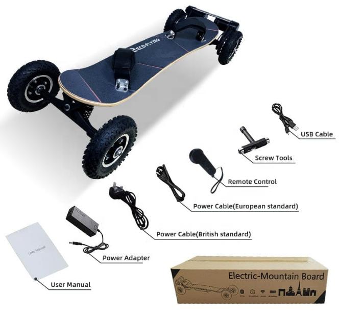 Off Road E Board Dual Belt Motor Electric