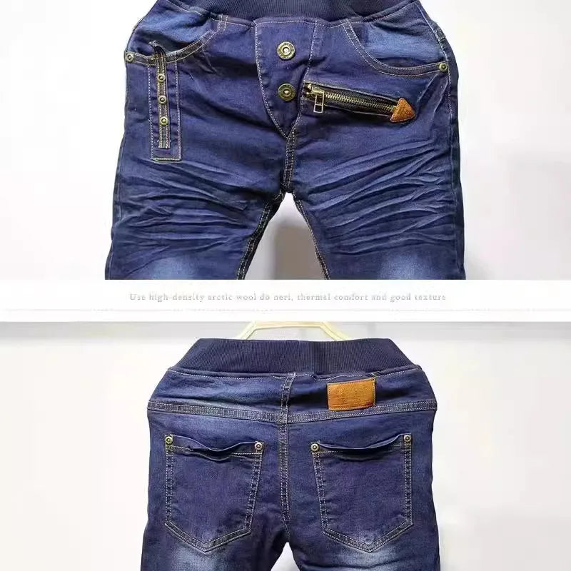 Custom  Boys' Jeans Bulk Order, Multiple Colors, 7-Day Sample | In-Stock at Overseas Warehouse| Clearance Discount Price